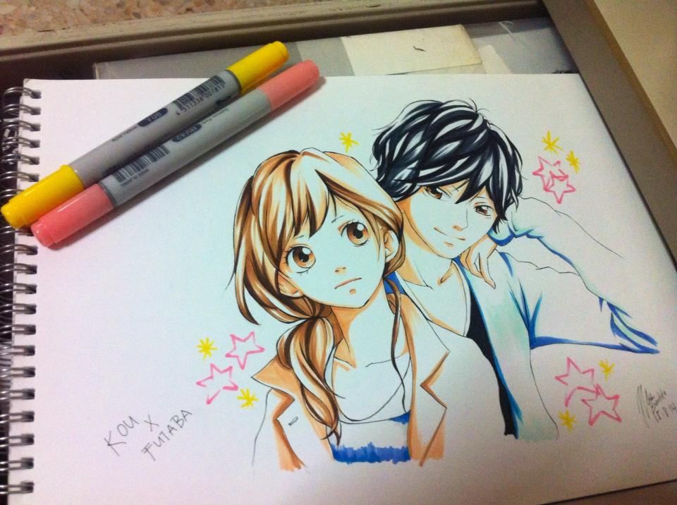 230 ideas de Ao Haru Ride  ao haru, futaba y kou, ao haru ride