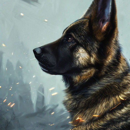 Altassian Shepperd Portrait of German Shepperd by Skullface181 on DeviantArt