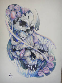 Tattoo design Skulls