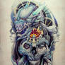 Tattoo design - King of Chimeras