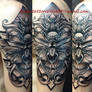 Tattoo - Skull and Mahaon