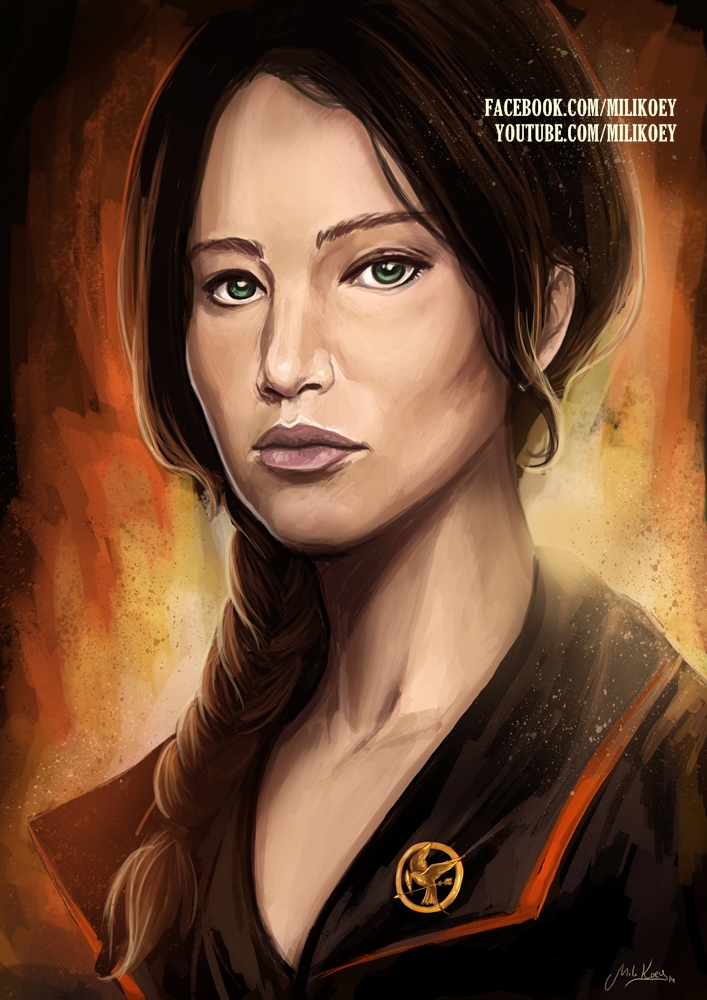 Katniss Everdeen - the hunger games