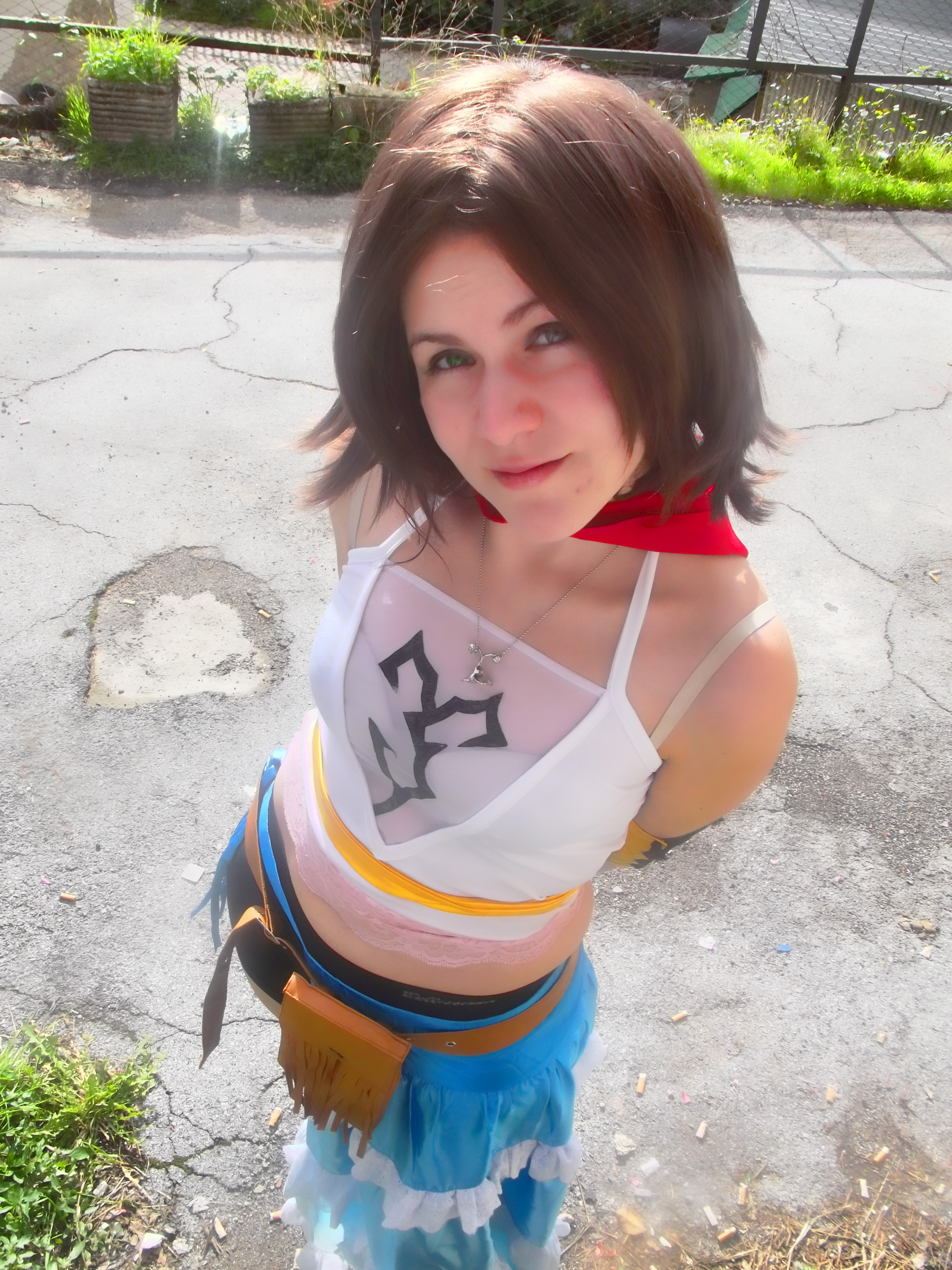 Yuna gunner cosplay