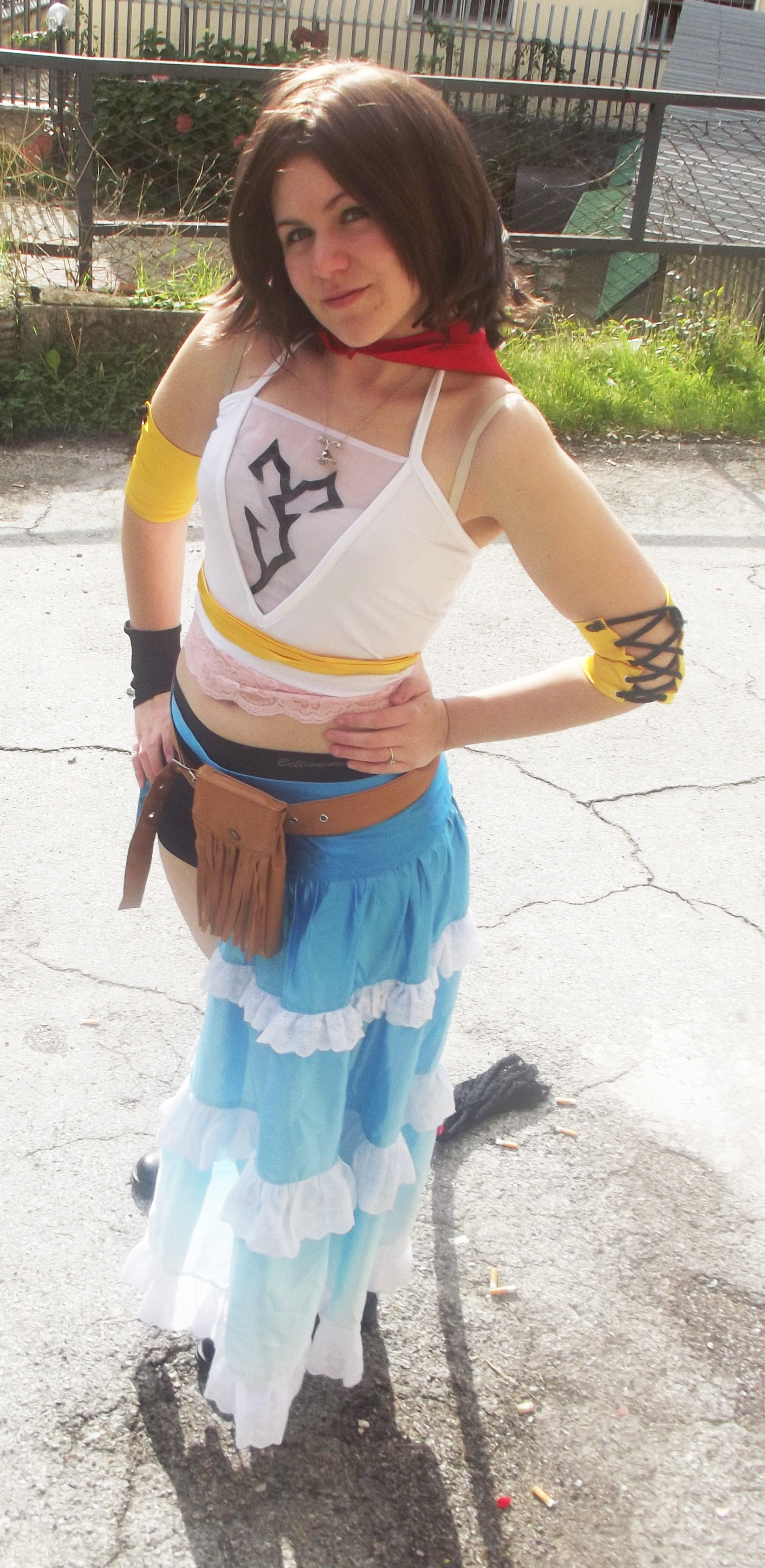 Yuna gunner cosplay