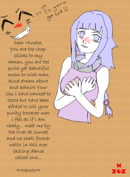 Narutos Love Letter NARUHINA