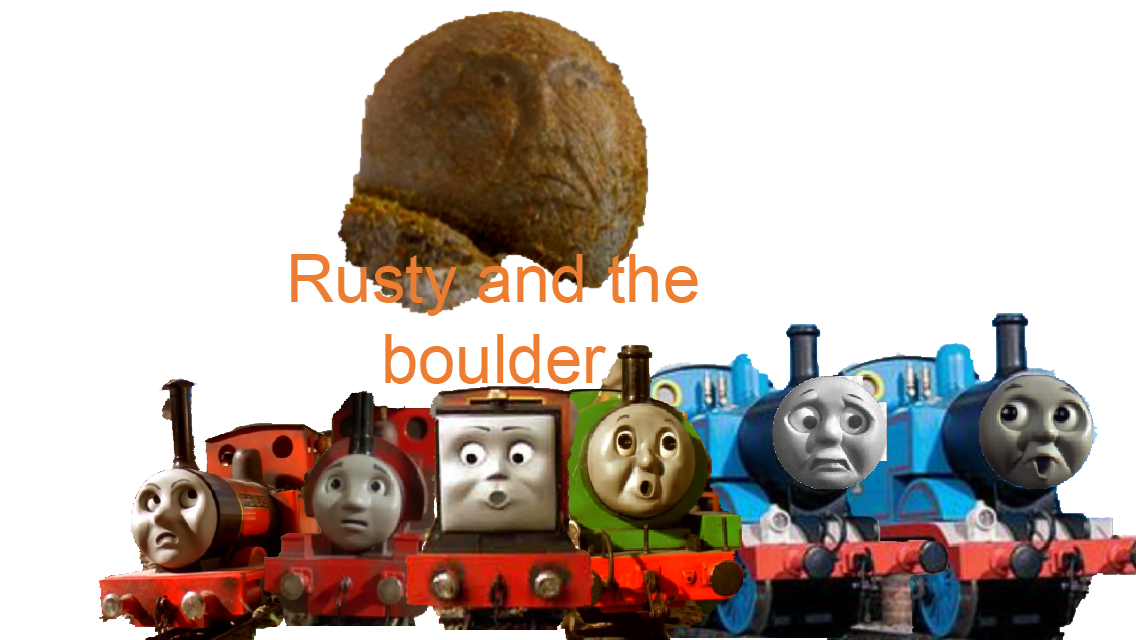 Rusty and the boulder poster my version free rp by