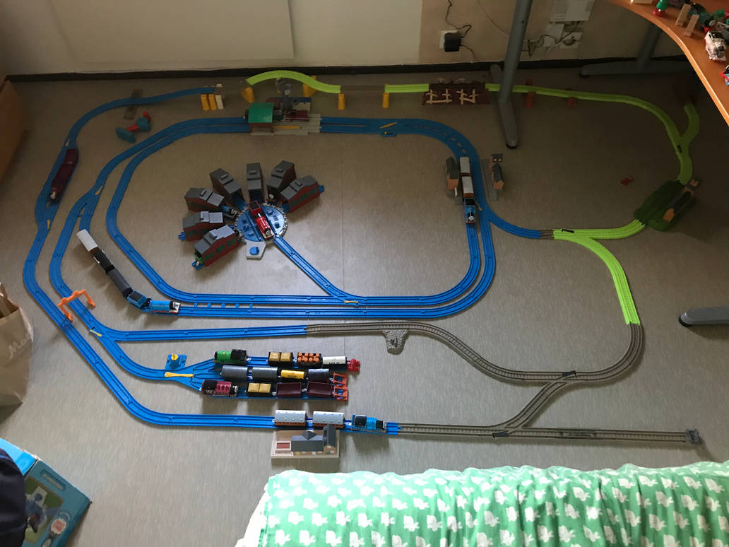 New tomy trackmaster layout 1/2 by thetankengine12 on DeviantArt