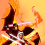 Anakin and Ahsoka - Fire