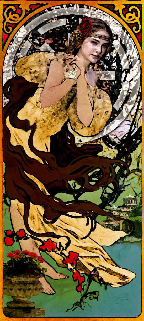 Padme as personification of Spring by AlexVerseNaberrie on DeviantArt