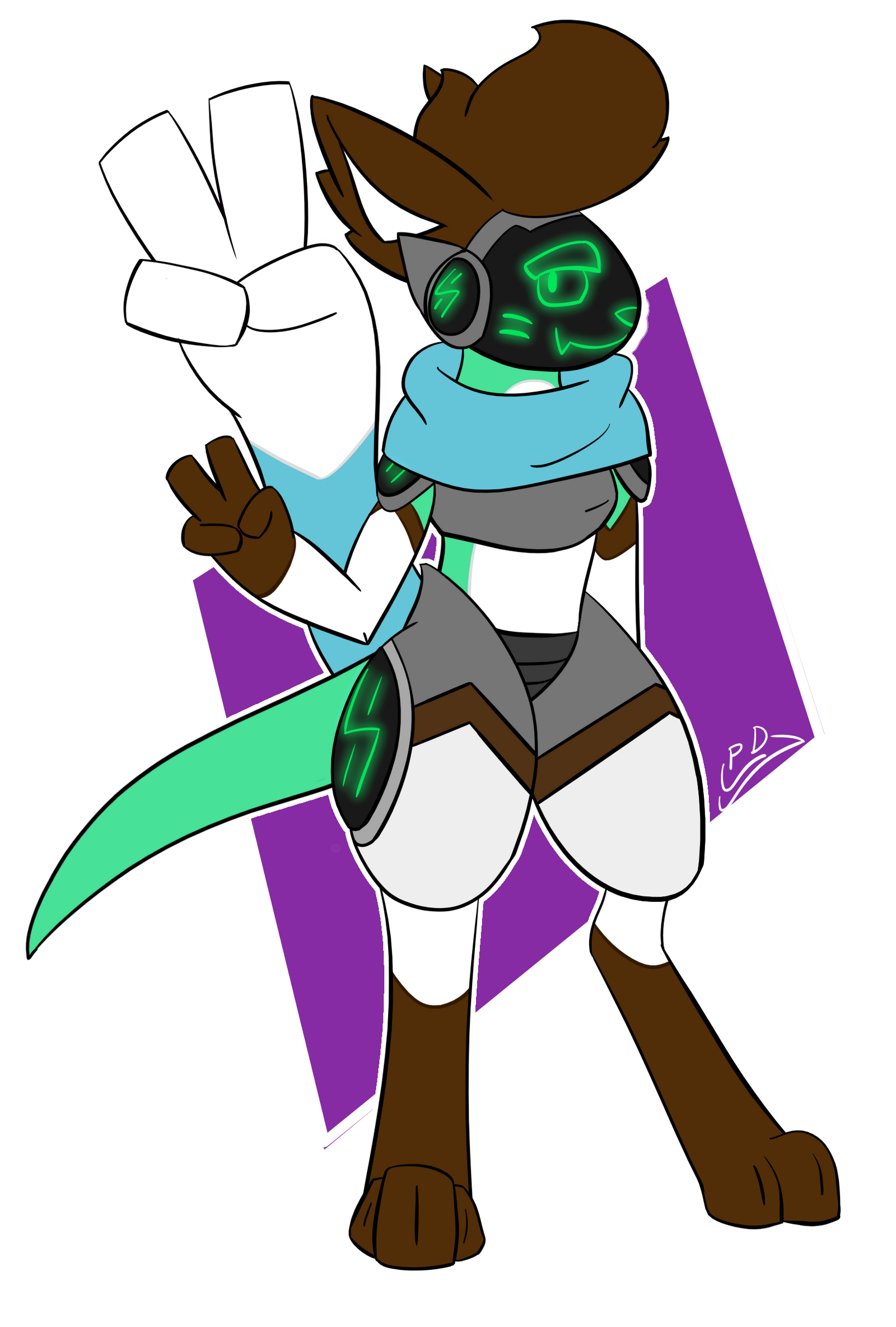 Protogen Guise by Lupandwich on DeviantArt