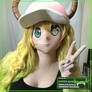 Cosplay Animegao Kigurumi de Lucoa Quetzalcoatl