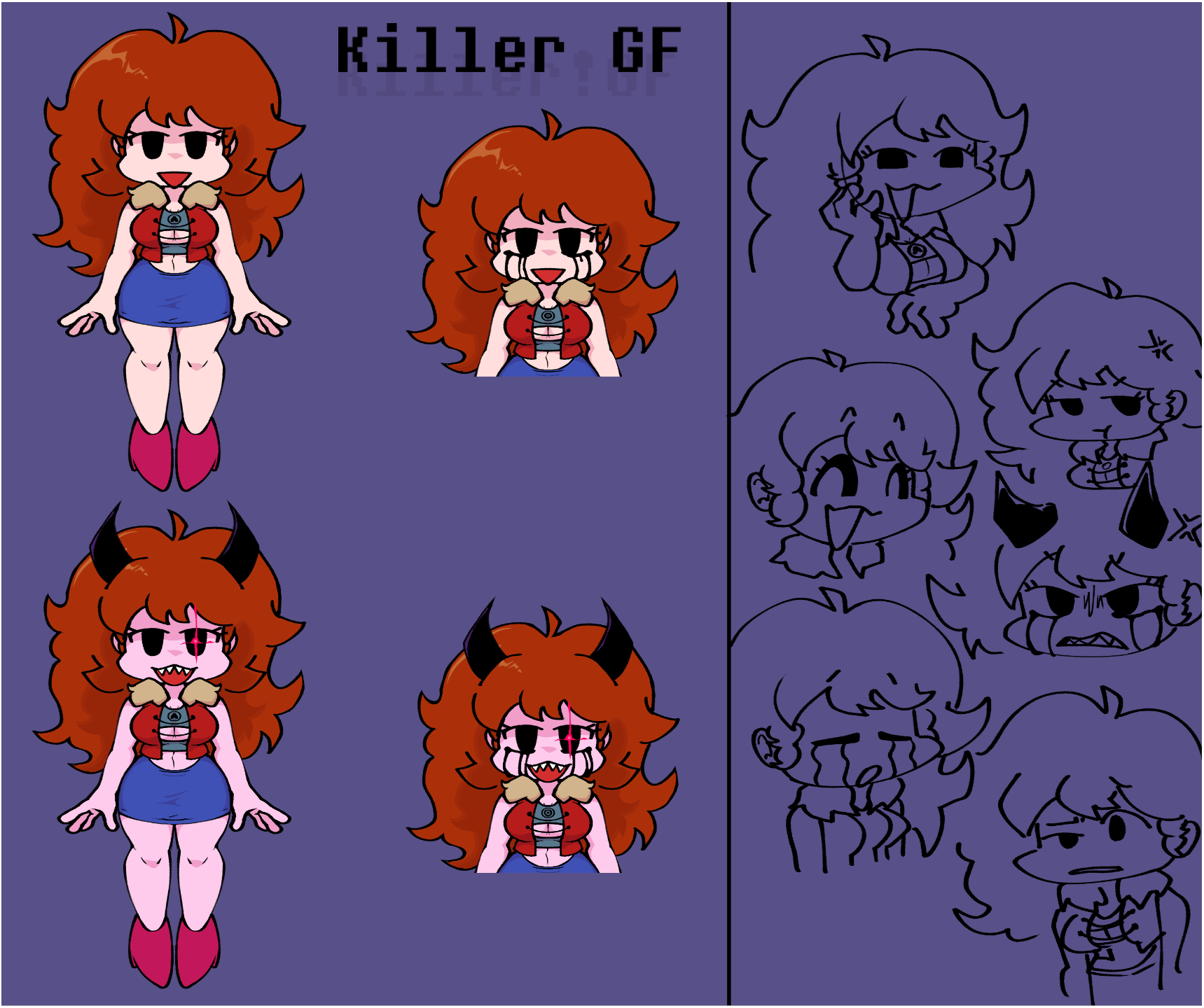 Updated Undertale Character Reference Sheet by DeadlySquidKid on Newgrounds