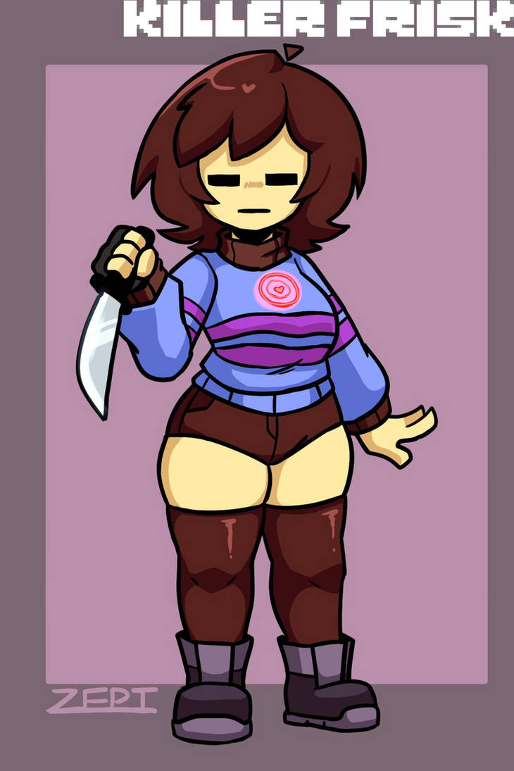Frisk Getting Slaughtered Killer Chara Refsheet(2/2) (Killer Frisk Side) by UnderBendAsriel on ...