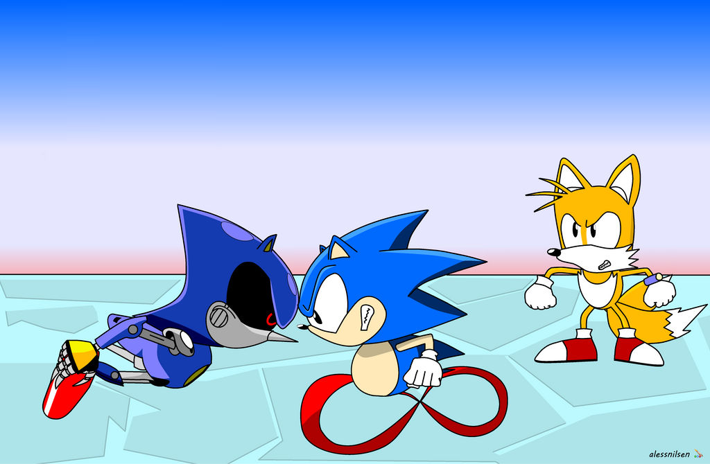Metal Tails #3 (Sonic vs metal Sonic