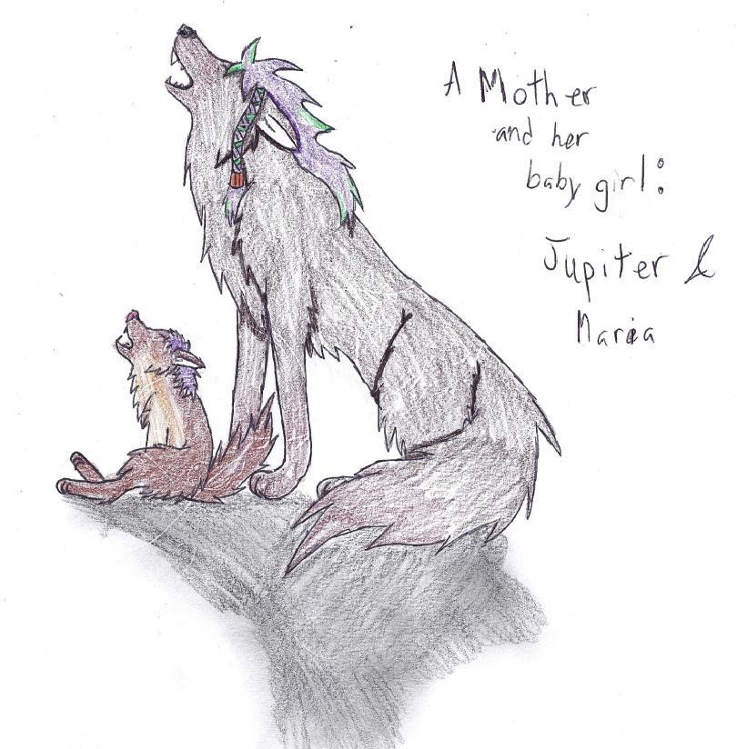 Jupiter and her baby girl