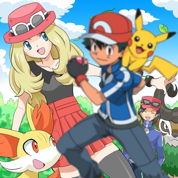 Ash x Serena - Travelling Kalos!