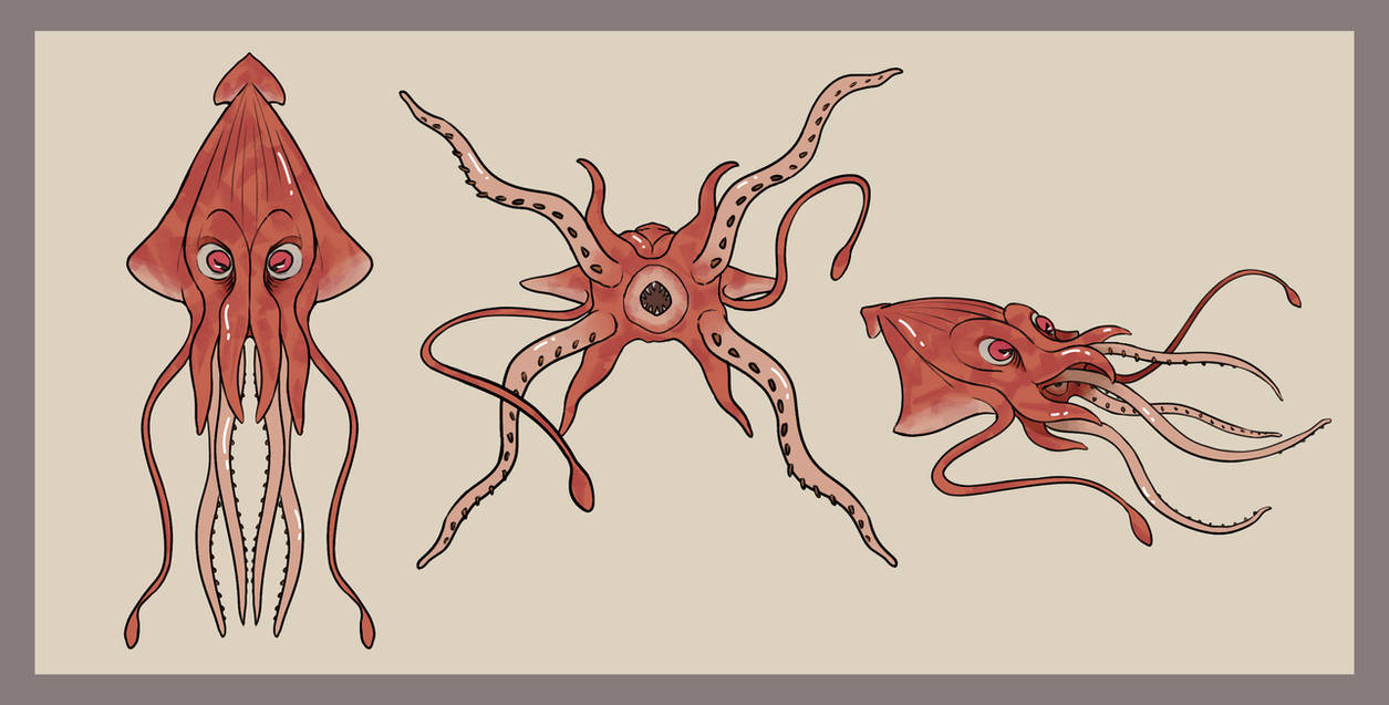 Giant Squid Concept by ArtistsAlign on DeviantArt