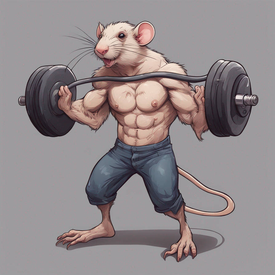 Muscle Rath Muscle rat by KH111111 on DeviantArt