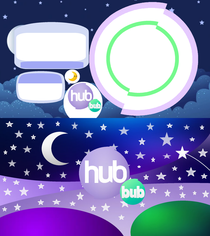 Hub Hubbub Hub Bub Endboard promo 2025 (Night) by KH111111 on DeviantArt