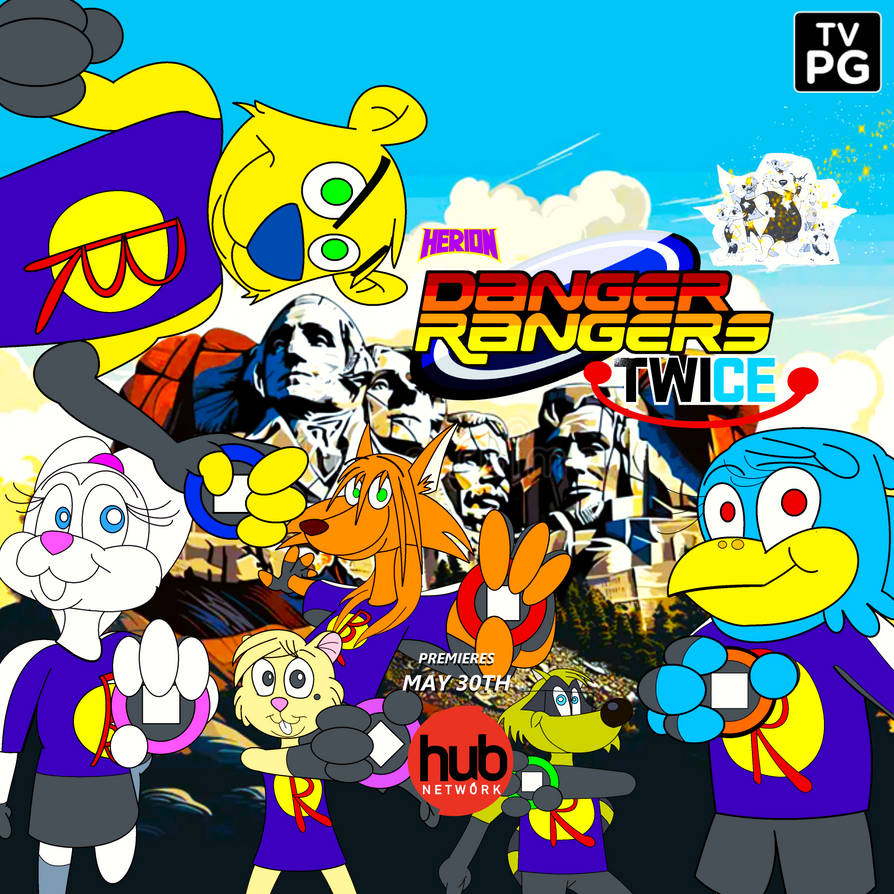 Danger Rangers Twice (Poster) (AU) by KH111111 on DeviantArt