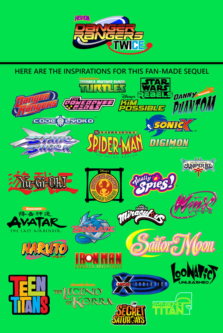 Danger Rangers Twice Inspirations by KH111111 on DeviantArt