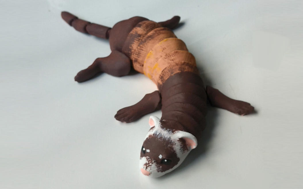 Articulated Ferret - 3D Printing by Lophornis on DeviantArt