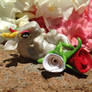 Baby Garden Hatchling with Roses