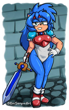 Sonic Sister (commission)