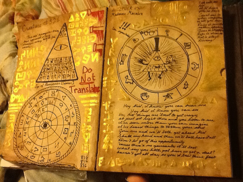 Cipher Smirk Original Pages with ciphers and Cipher by Stan-Ford on DeviantArt
