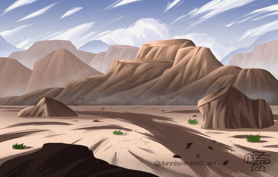 Desert landscape