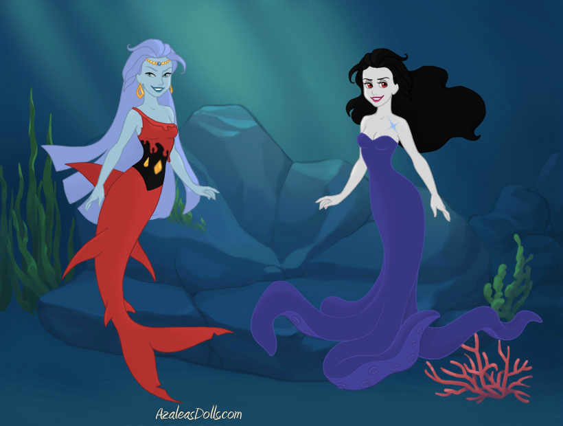 Mermaid-Scene-by-AzaleasDolls by FantasyKisses07 on DeviantArt