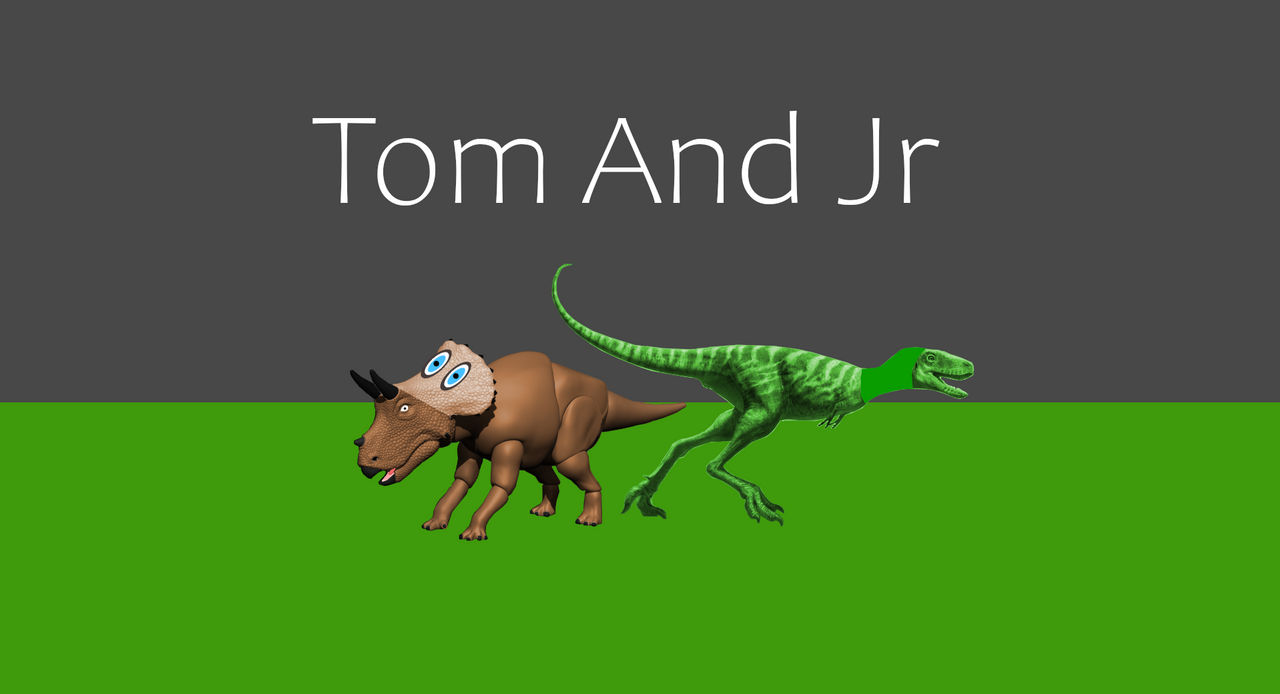 Tom Jr Deviantart Tom and Jr by SuperRaptorM on DeviantArt