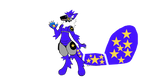 Penelope the space loving Protogen