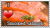 Smoked salmon stamp