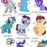 Pony Adoptables Fill Ins (CLOSED)