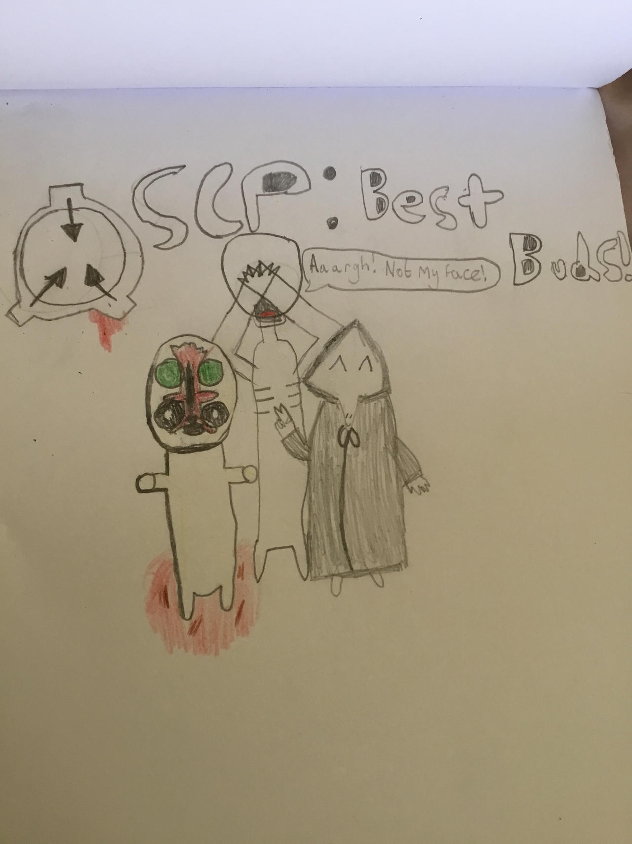 SCP-173  Scp, Scp 049, F1 art