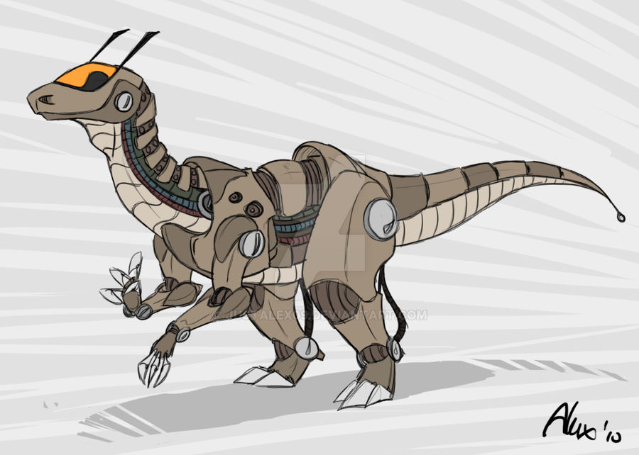 Yellow Electrical Raptor Deviantart RAPTOR by JustAlex09 on DeviantArt
