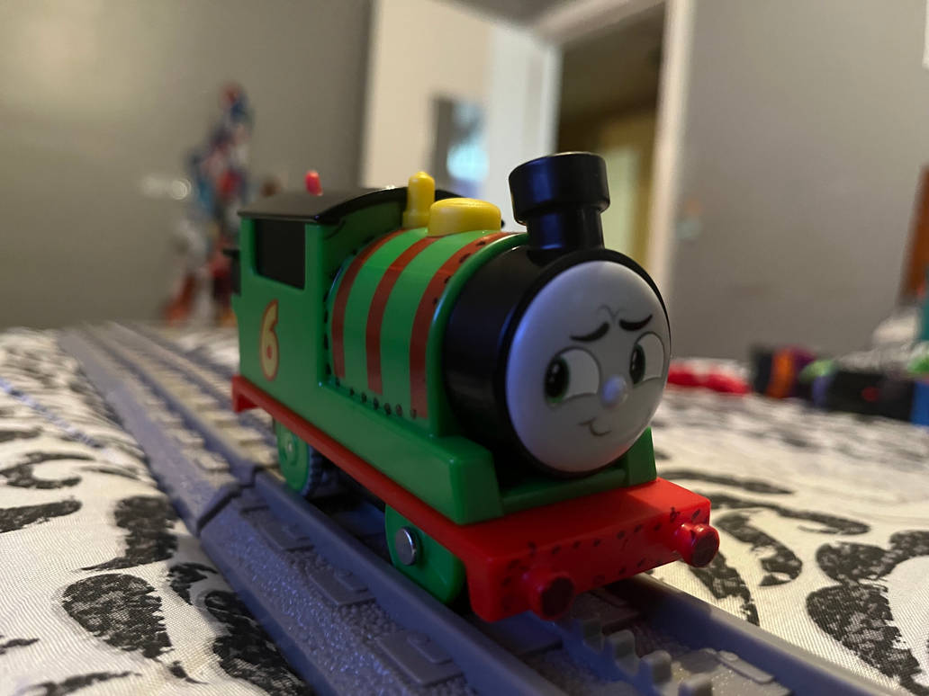 Trackmaster percy by JamesBlacks on DeviantArt