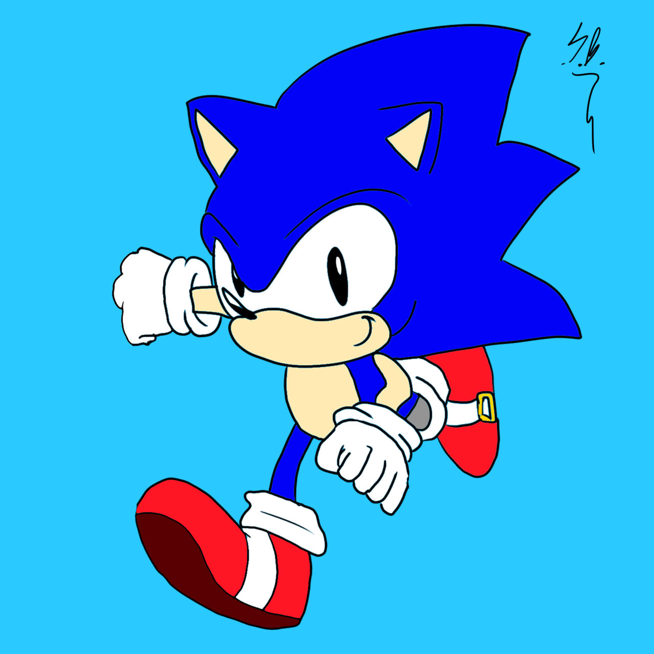 Hey a copied render of sonic r! by thesbxD on DeviantArt
