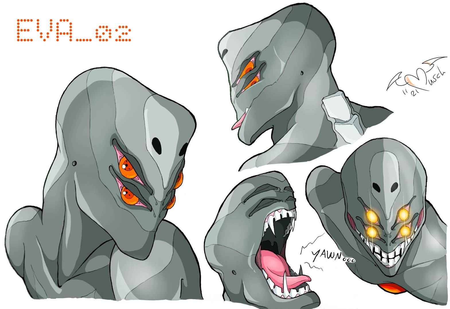 Eva O2 Corpse EVA 02 unarmored sheet by Marrie22 on DeviantArt