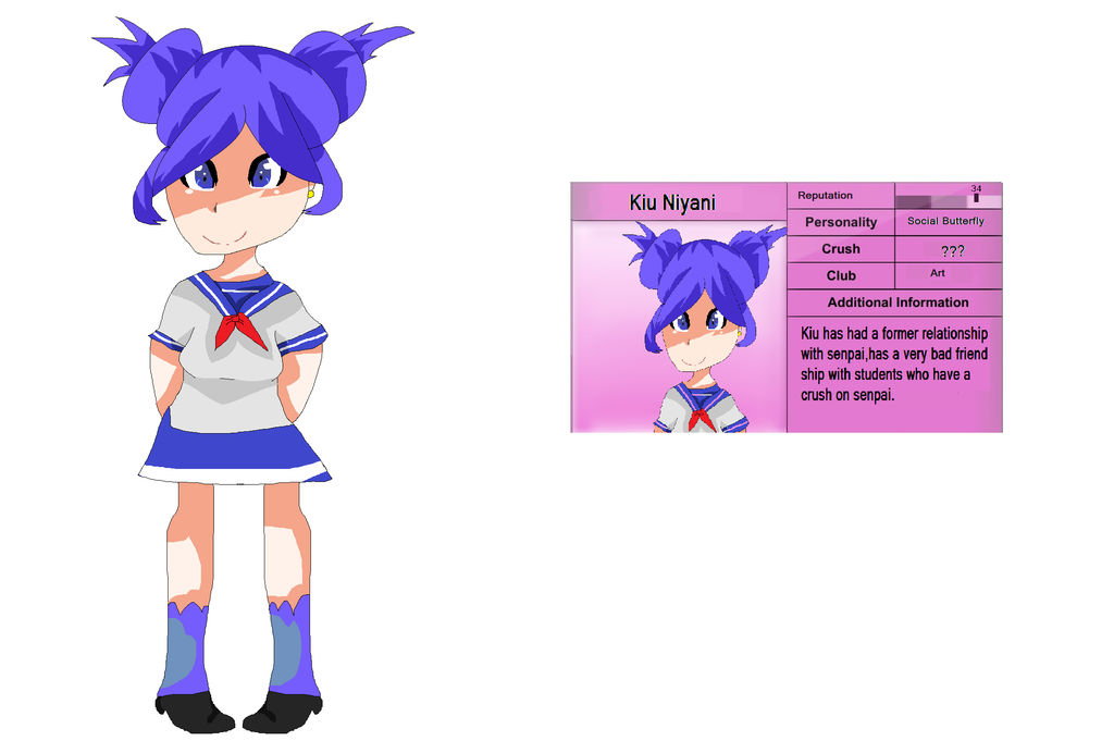 Yandere simulator oc by Isabelle641 on DeviantArt