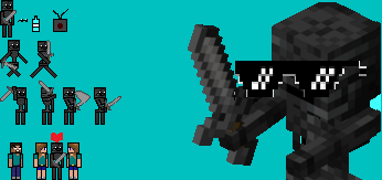 Monster School Wither Skeleton Sprites By XxUltra2006Xx On DeviantArt monster-school-wither-skeleton-sprites-by-xxultra2006xx-on-deviantart