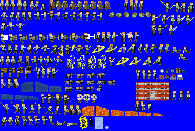 Sonic Sprites v1 (WIP) by AxelFlox on DeviantArt