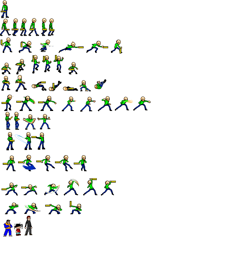 Baldi Sprite Rig Baldi JUS sprites by XxUltra2006Xx on DeviantArt