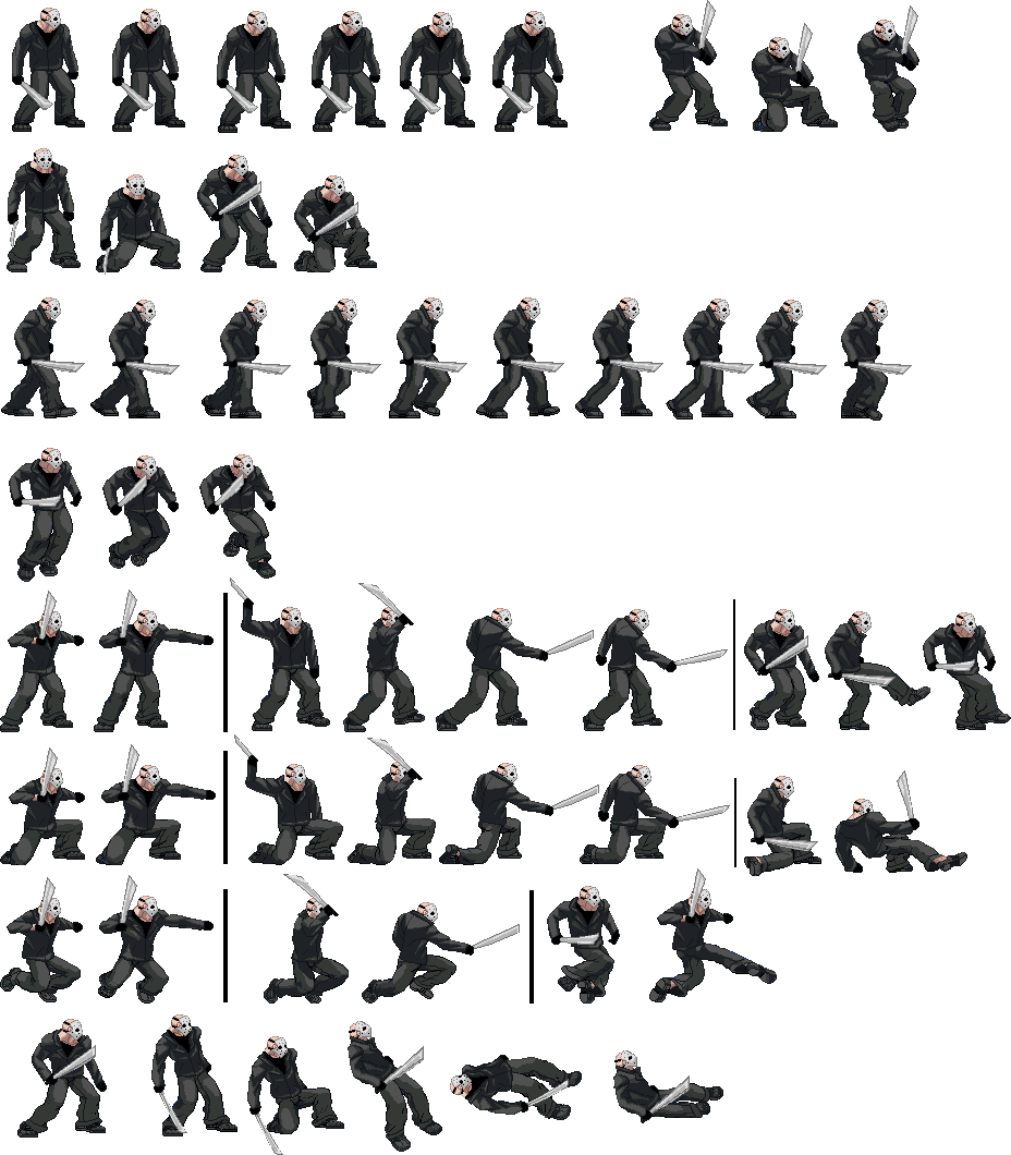 Jason Ref Picture Jason Voorhees sprites by XxUltra2006Xx on DeviantArt