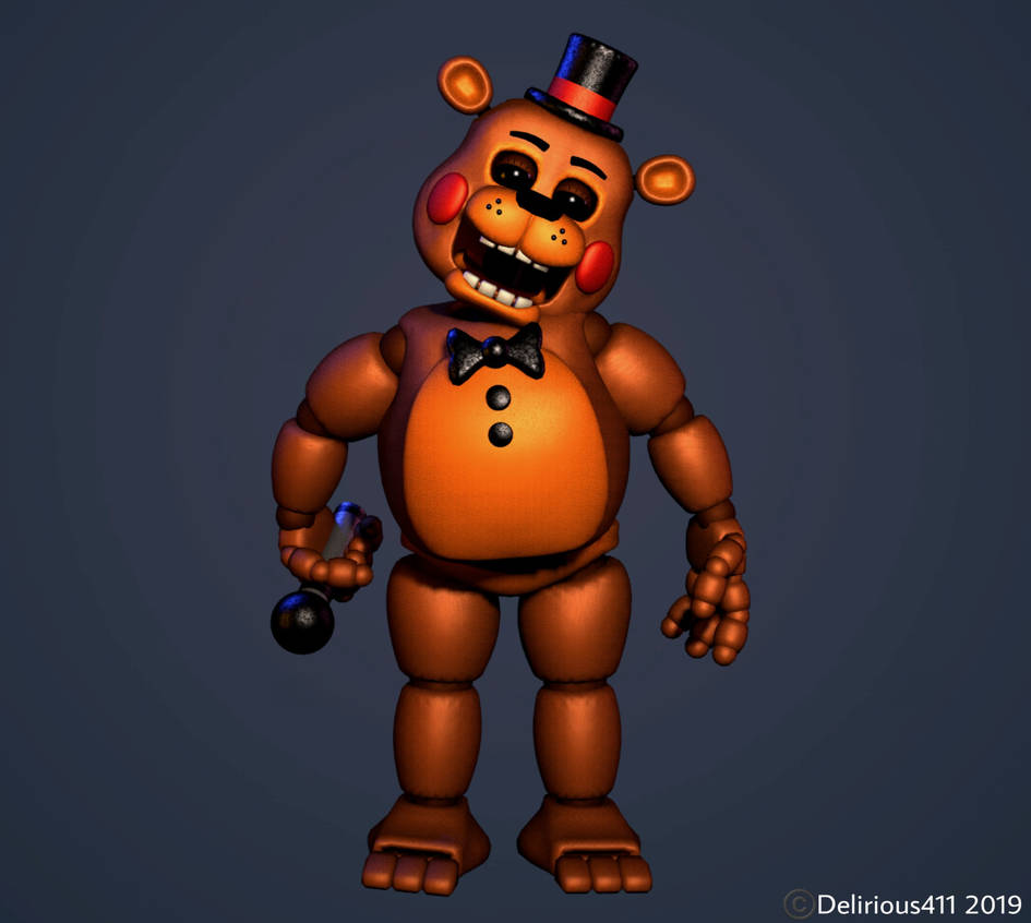 Realistic Toy Freddy and the gang- by Theyseemerollan on DeviantArt