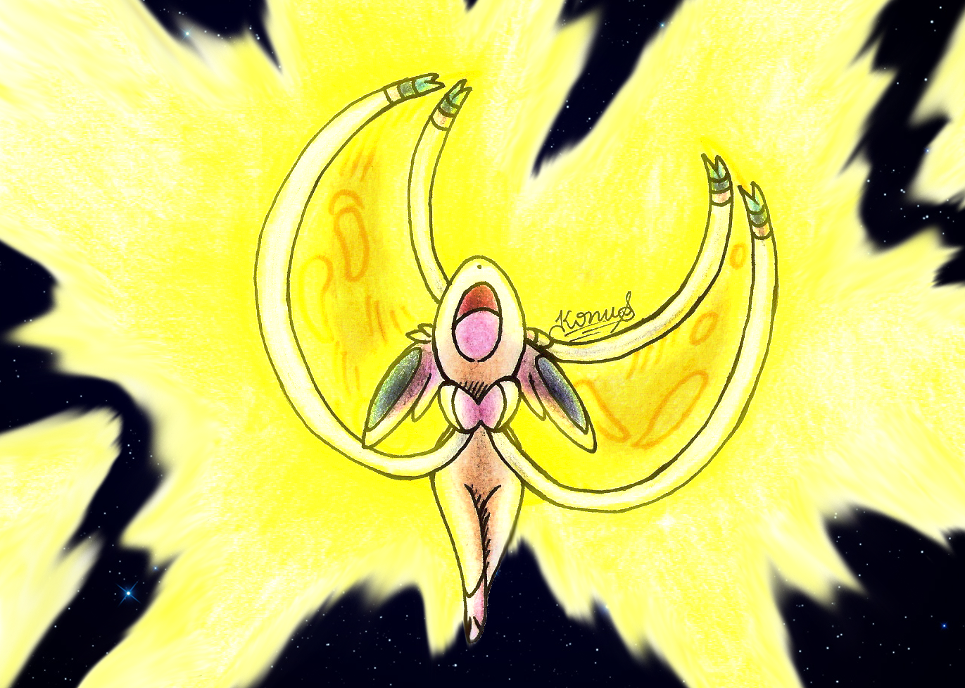 Sylveon using Moon Blast