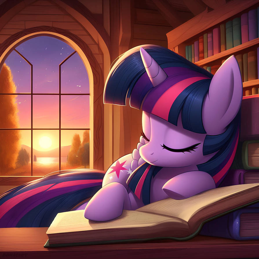 Mlp Library Twilight Oak Library by PonaiArt on DeviantArt