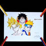 GOKU X LUFFY X NARUTO