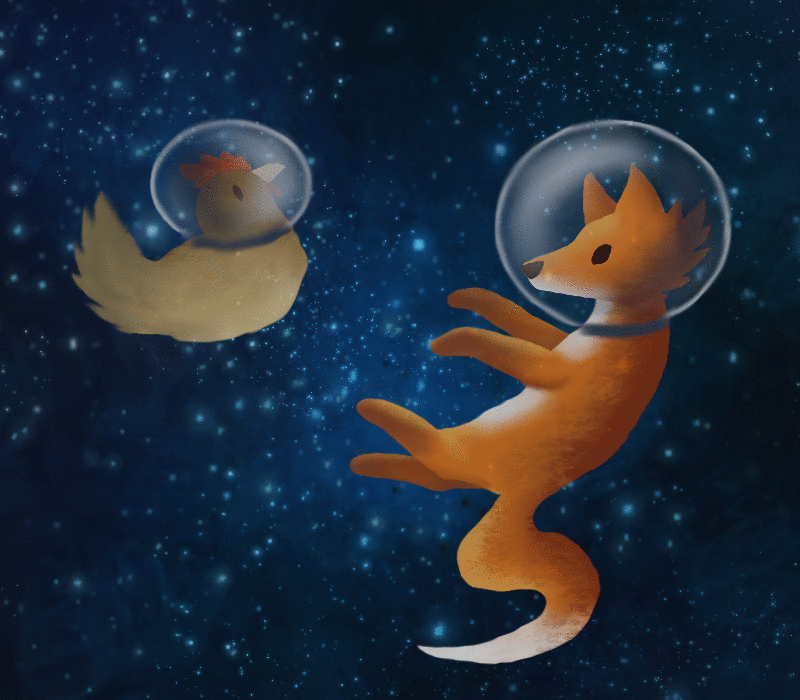 Animals in space :gif: by dragnilu on DeviantArt Animals in space :gif: by dragnilu on DeviantArt